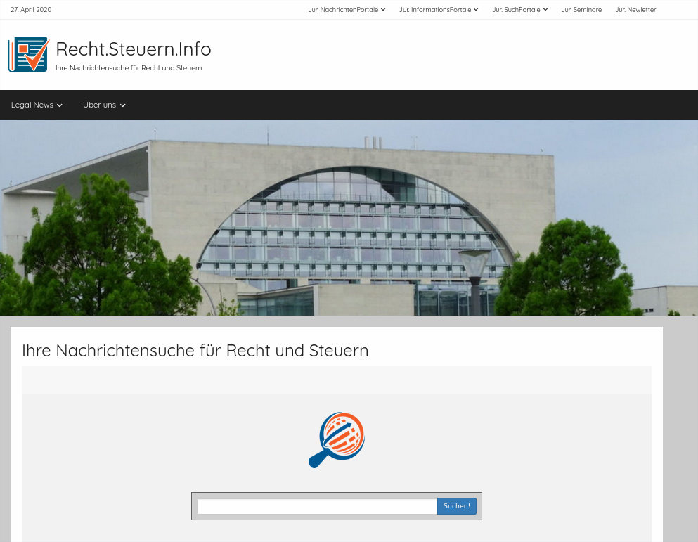 Recht Steuern Info