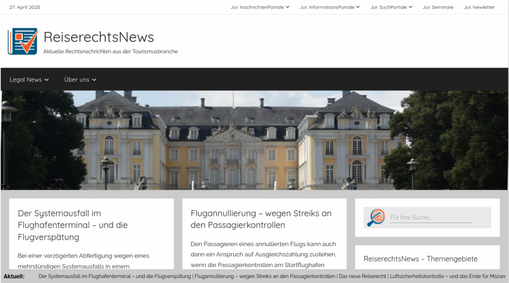 Reiserechtsnews