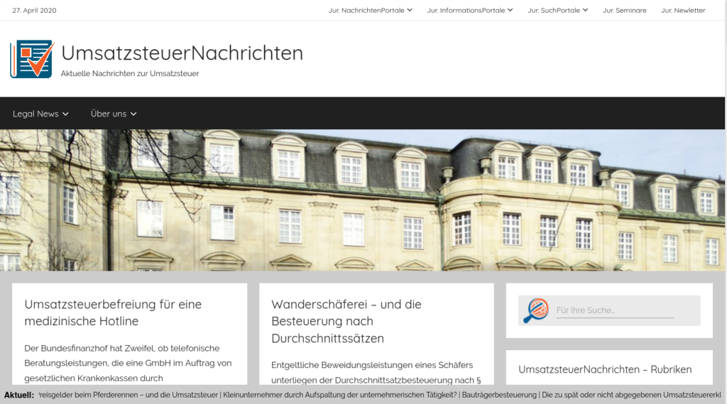 Umsatzsteuernachrichten