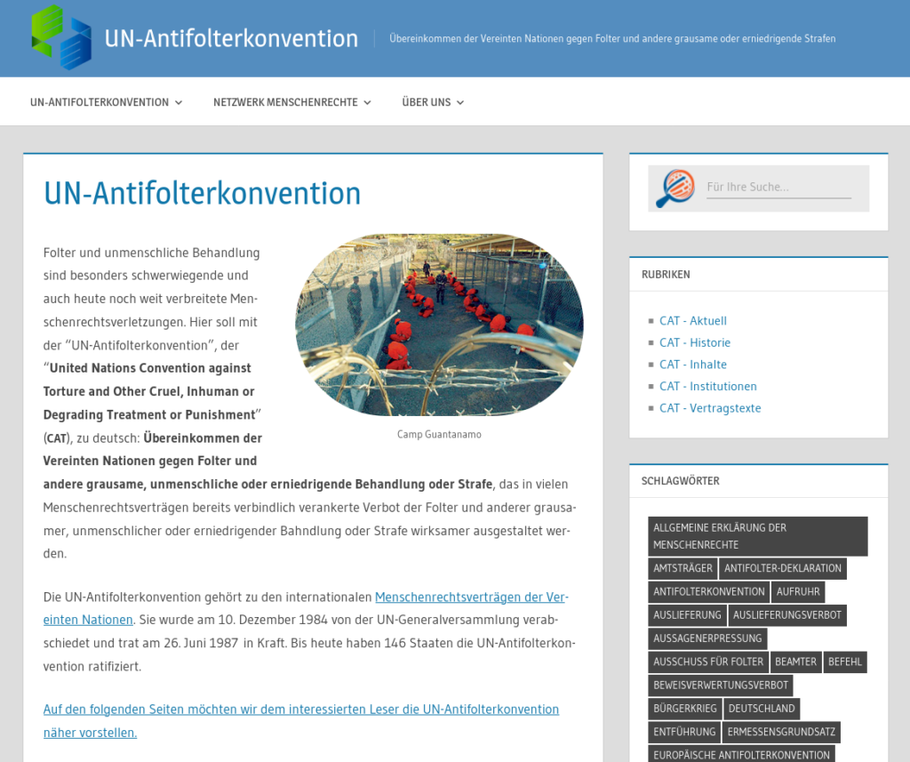 UN-Antifolterkonvention