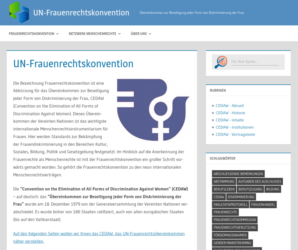 UN-Frauenrechtskonvention