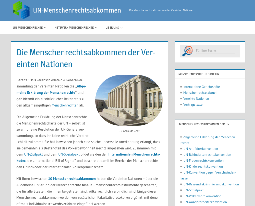 UN-Menschenrechtsabkommen
