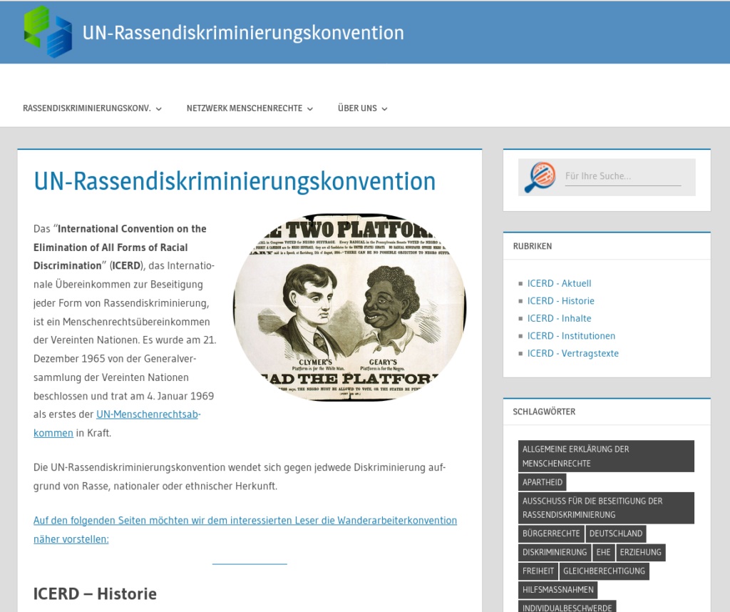 UN-Rassendiskriminierungskonvention