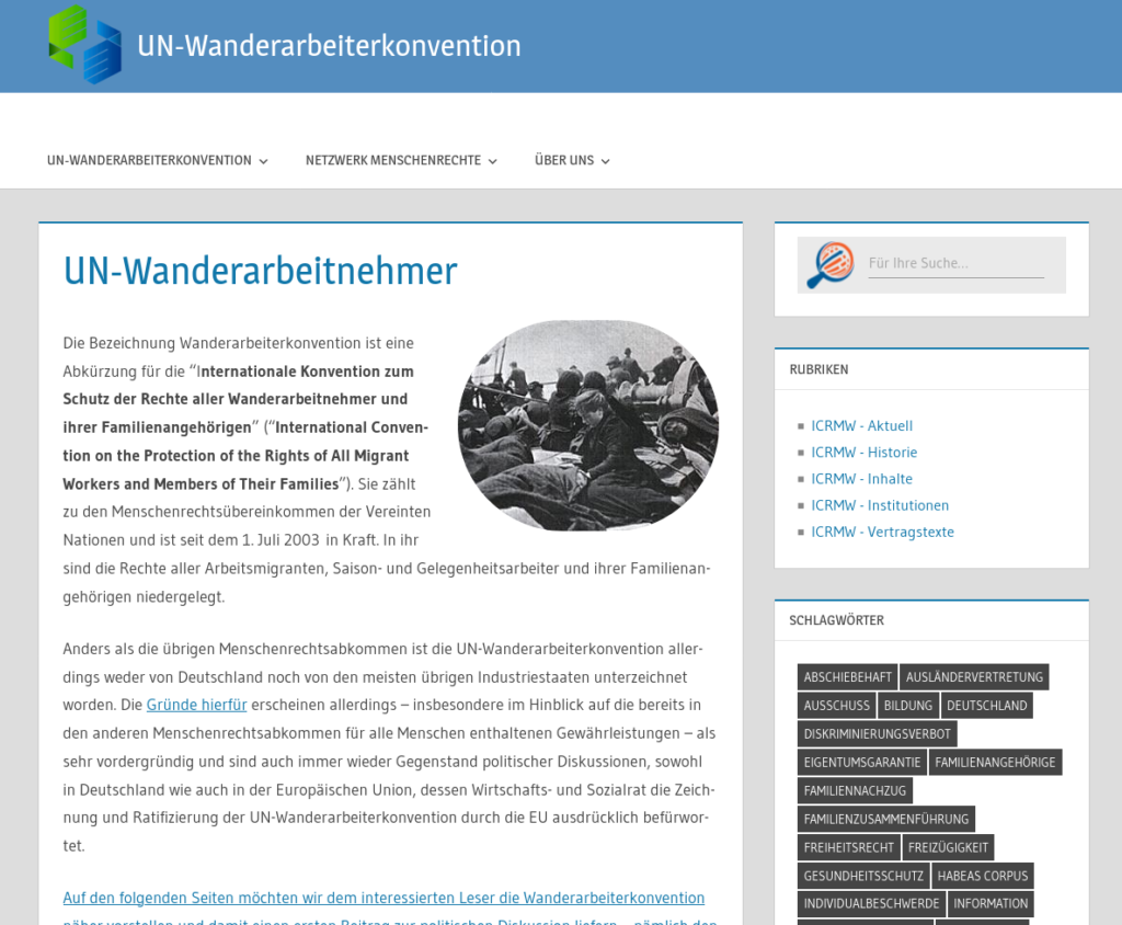 UN-Wanderarbeiterkonvention