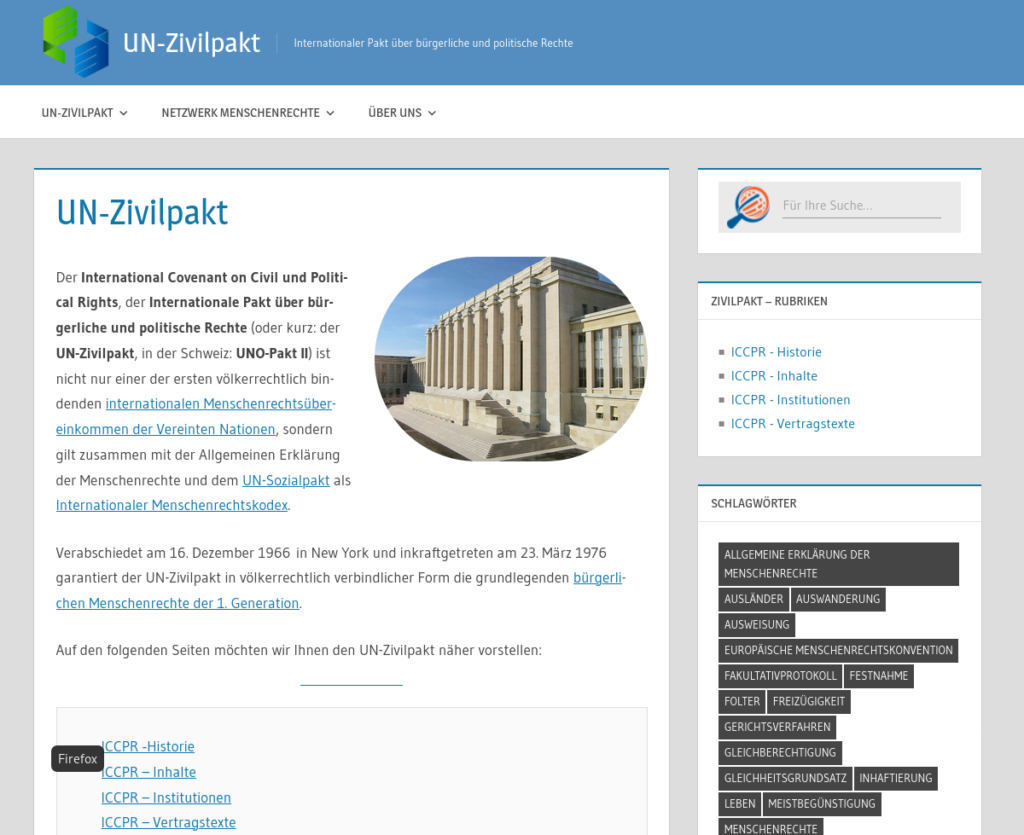 UN-Zivilpakt