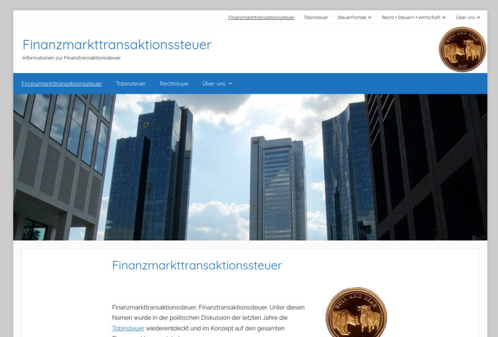 Finanzmarkttransaktionssteuer