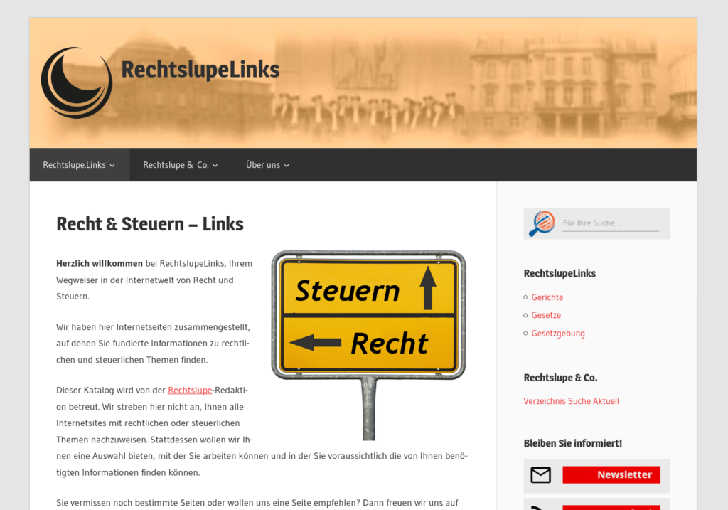 Rechtslupe.Links