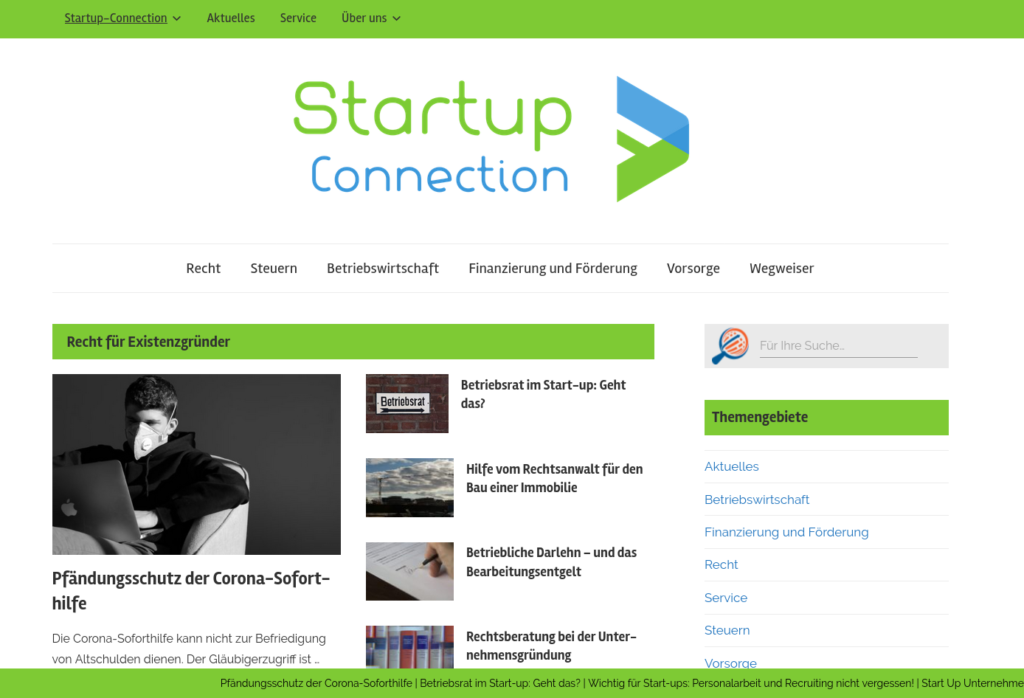 Startup Connection