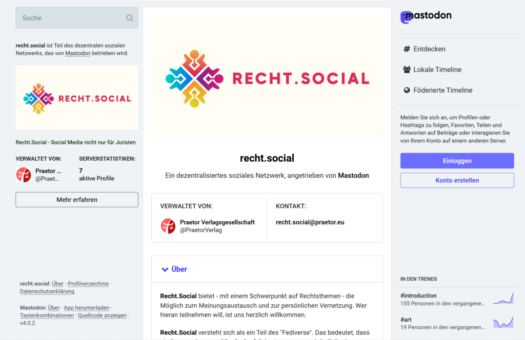 recht social